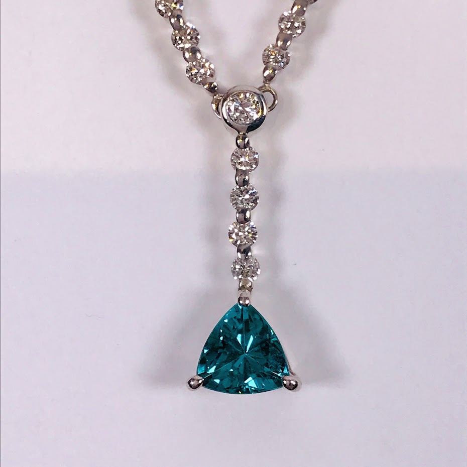 Pt900_トルマリン_0.76ct_ネックレス