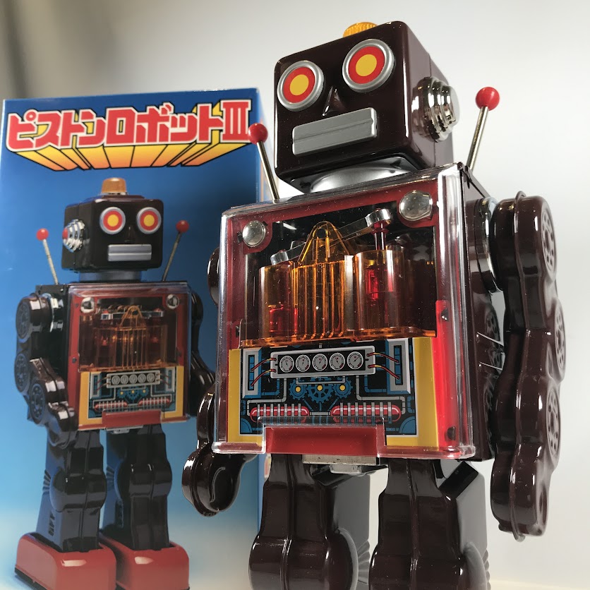 ピストンロボットⅢ
昭和感漂うレトロホビーです。