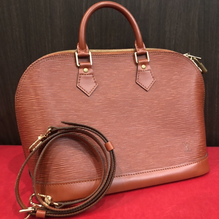 ルイヴィトン バッグ アルマ M52143 ケニアブラウン 買取 まねきや京都四条本店