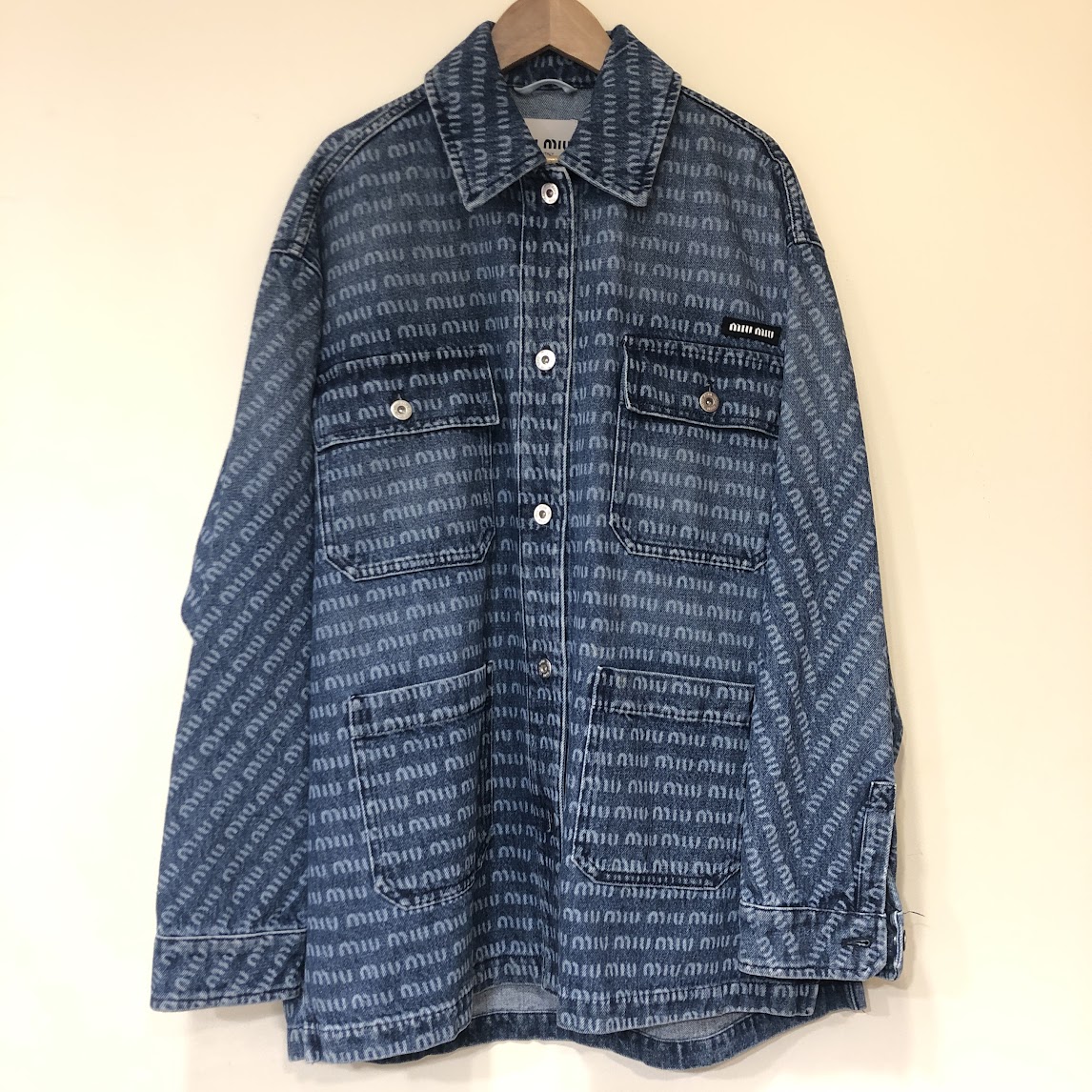 ミュウミュウ デニムジャケット 買取 阪急