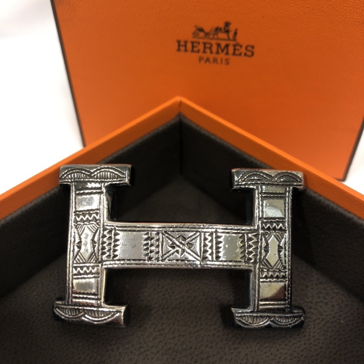 エルメス コンスタンス Hベルト バックル トゥアレグ シルバー925 SV925 買取 京都 四条 河原町 烏丸 まねきや京都四条本店