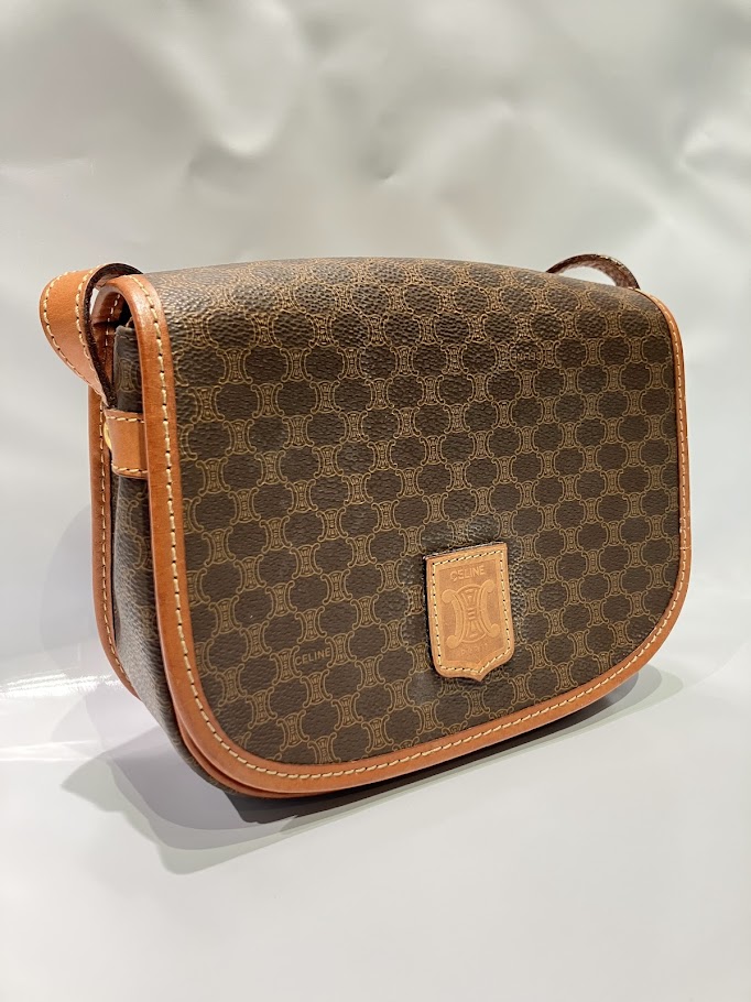 セリーヌ マカダム柄ショルダーバッグ 上野店 買取