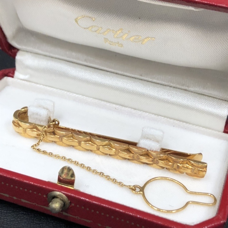 カルティエ K18 タイピン 買取 京都 四条 烏丸 河原町