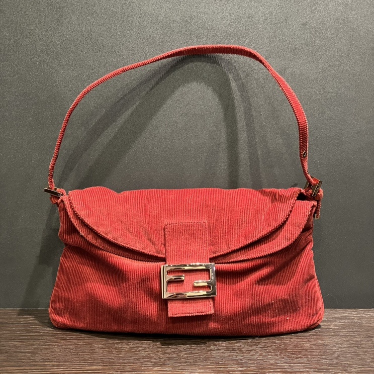FENDI コーデュロイ マンマバケット