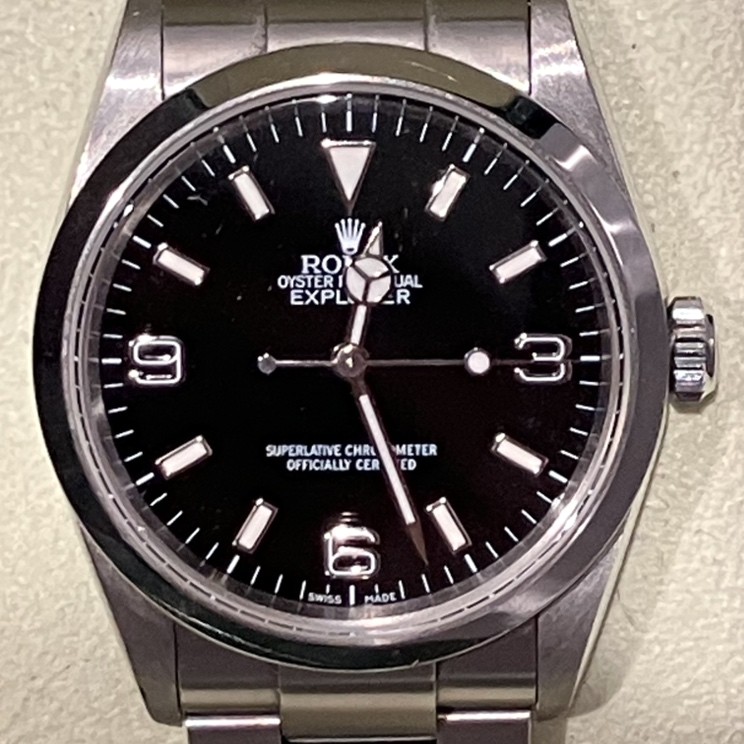 ロレックス エクスプローラーI Ref.114270 時計 心斎橋本店 買取