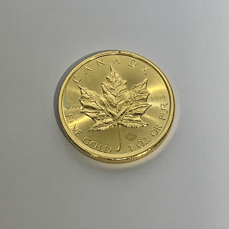 カナダ メイプルリーフ金貨2