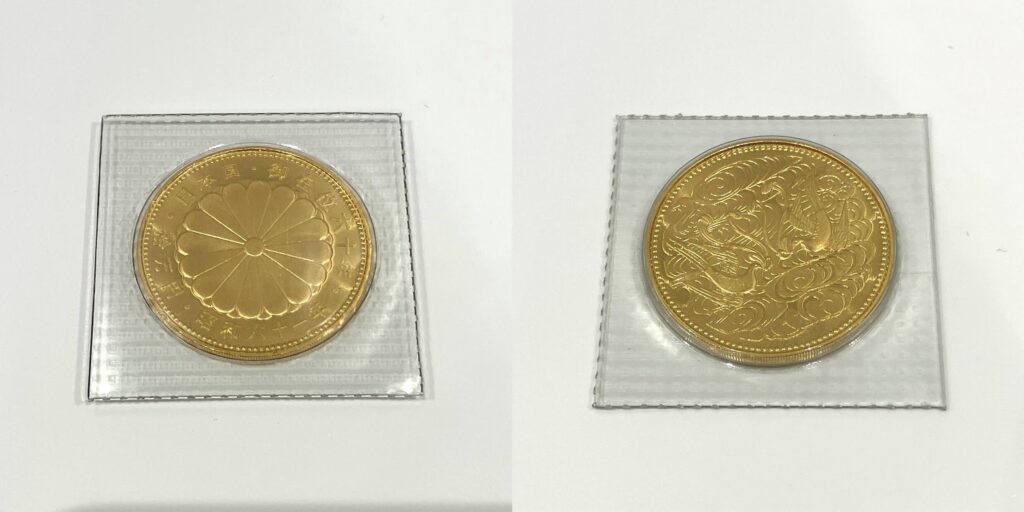 御在位60年記念硬貨