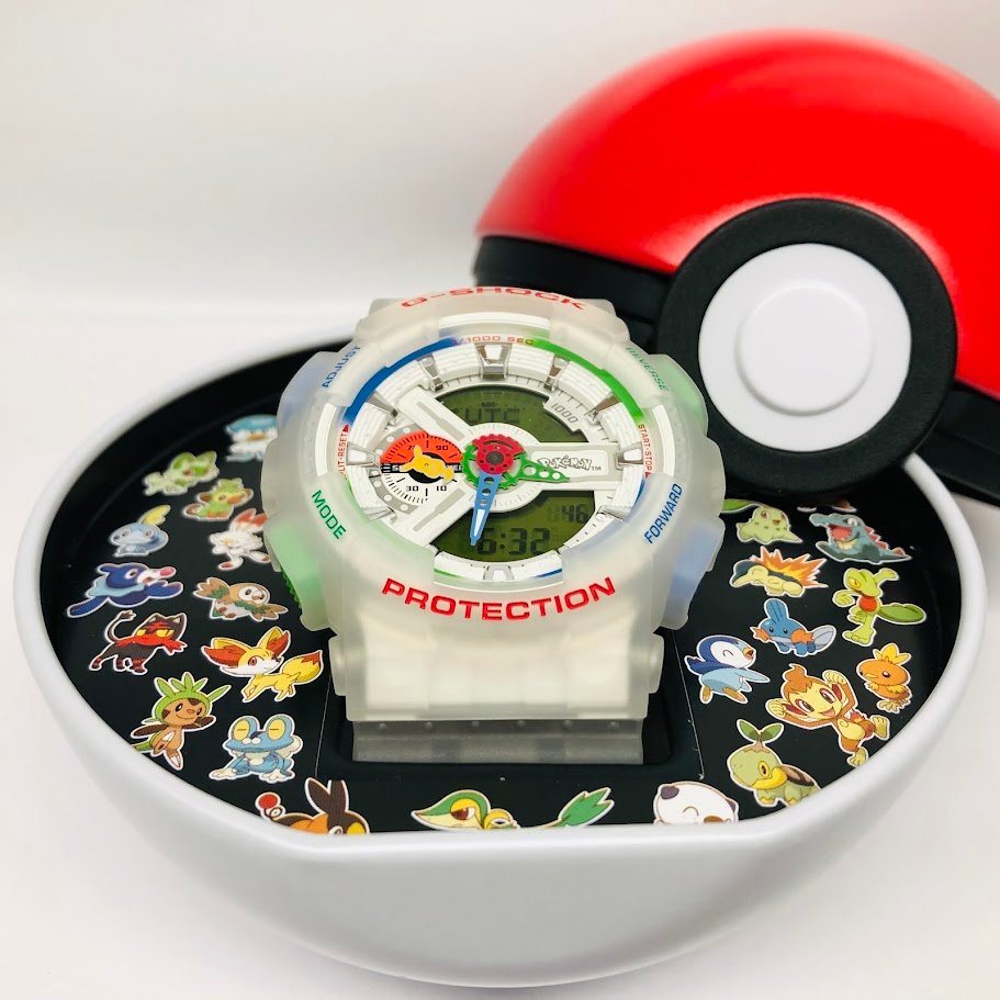 ジーショック ポケモン30周年 コラボレーションモデル GA-110PKM-7AJR