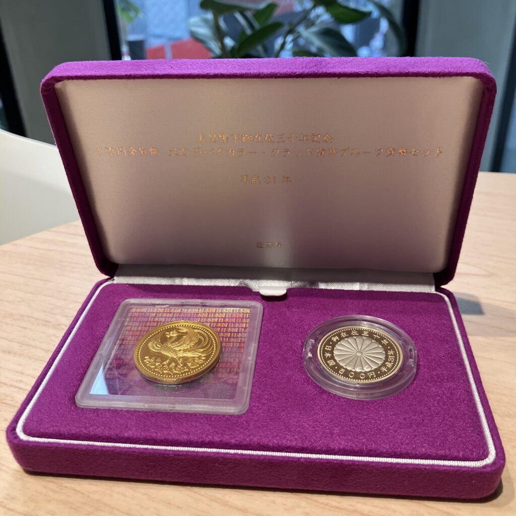 御在位30周年金貨