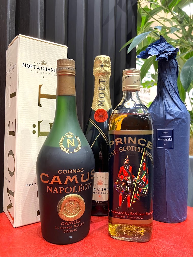 お酒各種 ブランデー、ウォッカ、シャンパン、ワイン まねきやルララこうほく店