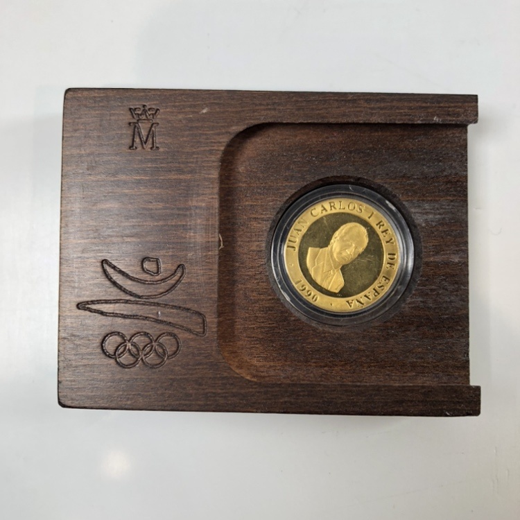 バルセロナオリンピック記念 2000ペセタ金貨