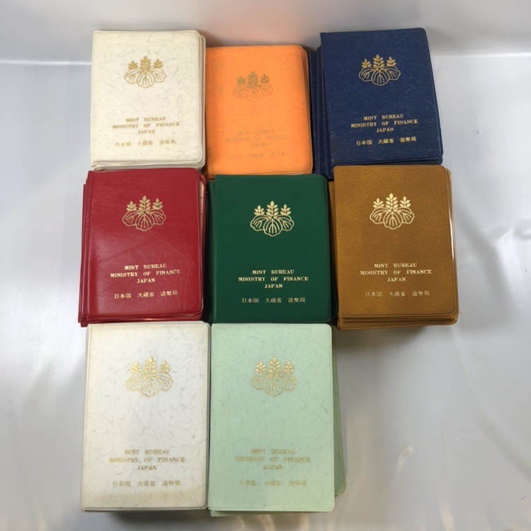 昭和50年~昭和58年 ミント貨幣セット