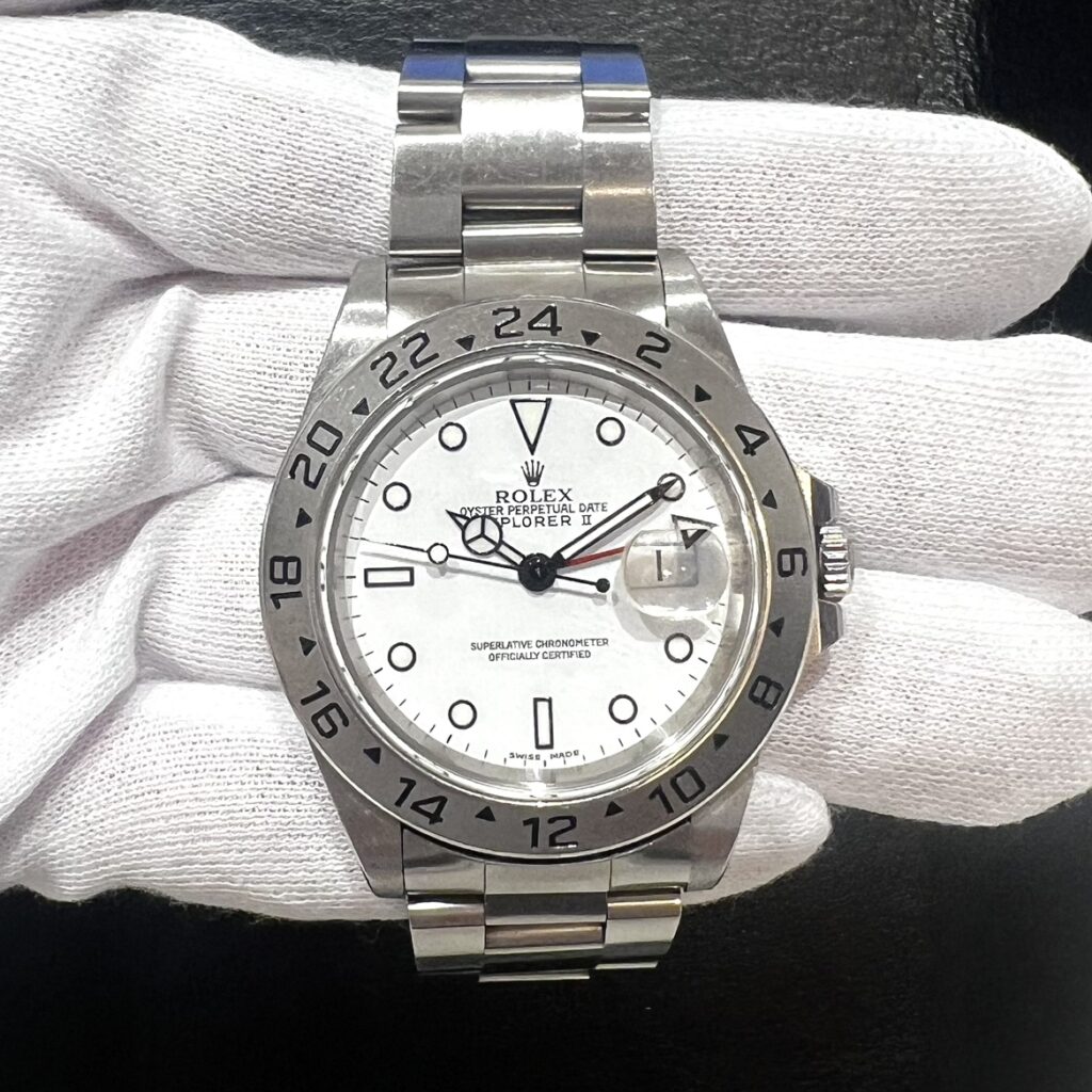 ロレックス エクスプローラーII Ref.16570 買取 心斎橋
