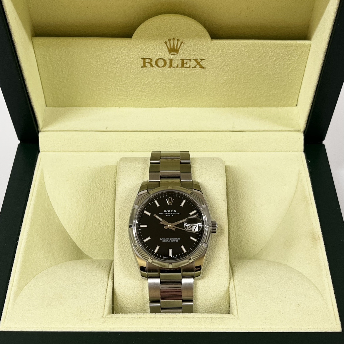 ROLEX オイスターパーペチュアル デイト Ref.115210