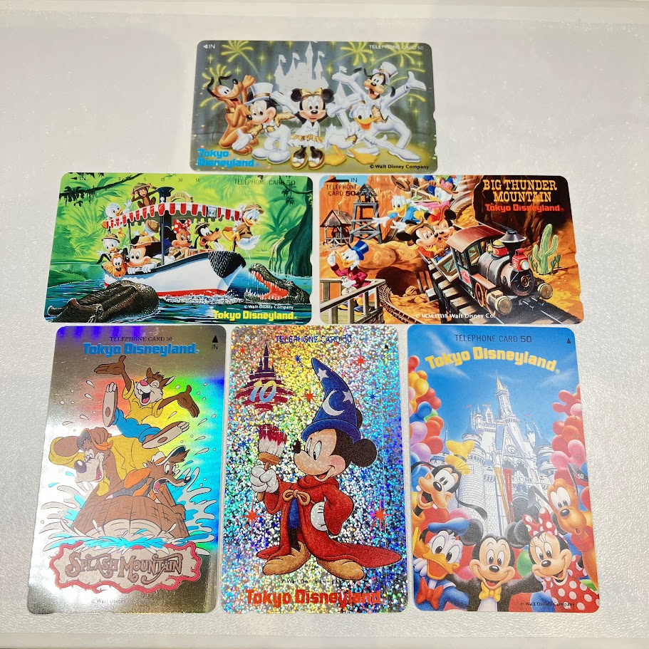 東京ディズニーランド テレホンカード