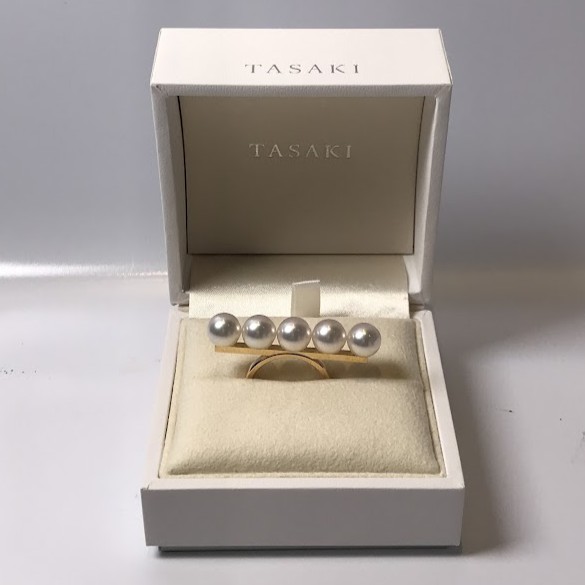 TASAKI バランスシグネチャーパールリング