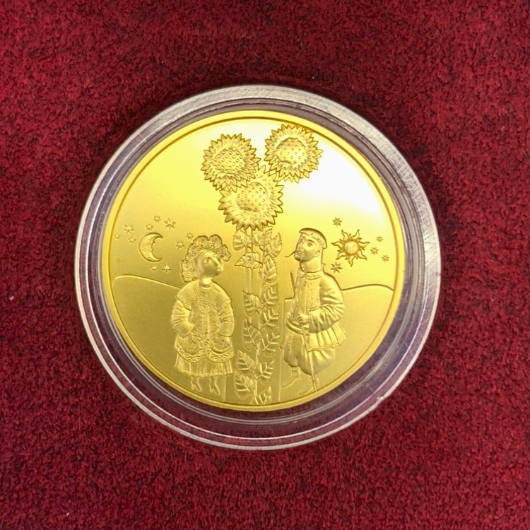 ICDC2022 「Good morning, Ukraine(ウクライナからおはよう)」純金メダル 梅田本店 買取