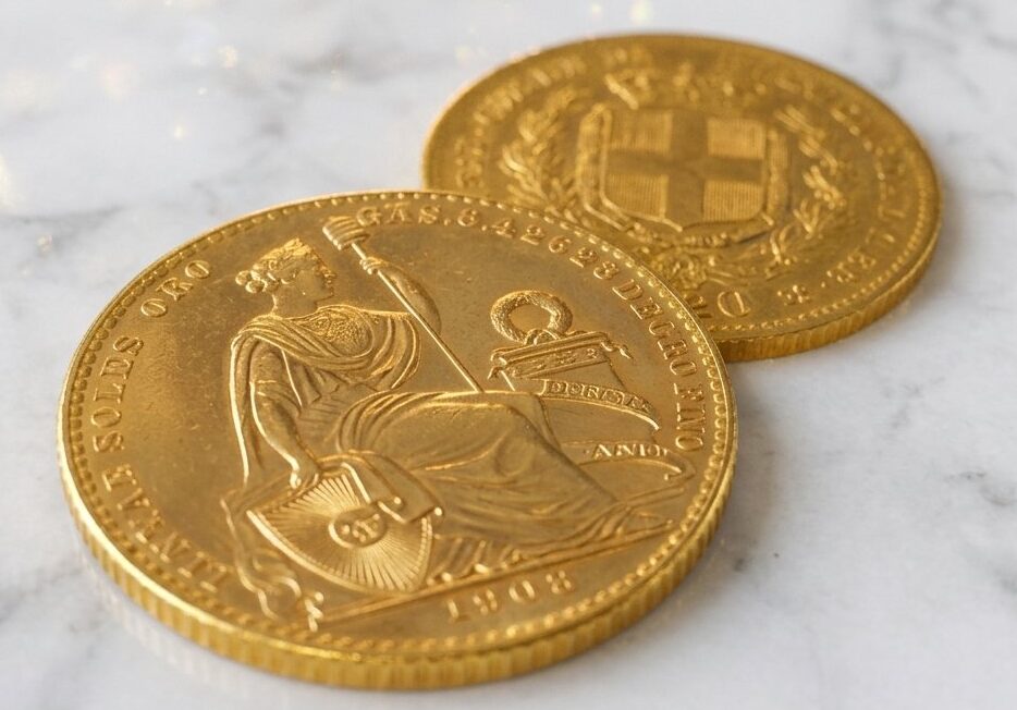 横浜 ペルー金貨・イタリア金貨