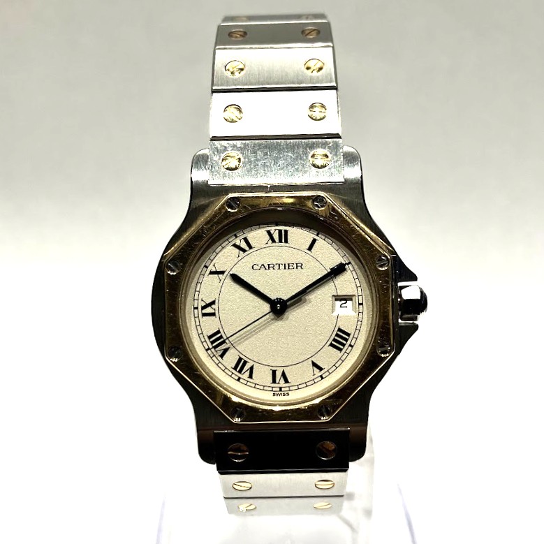 カルティエ サントス オクタゴン LM(Ref.187902 W2001583)