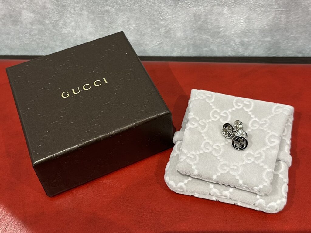 グッチインターロッキングピアス