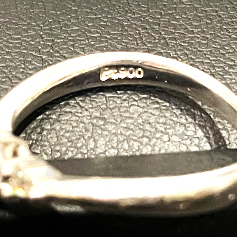 pt900リング0.2ct石付 小平 買取