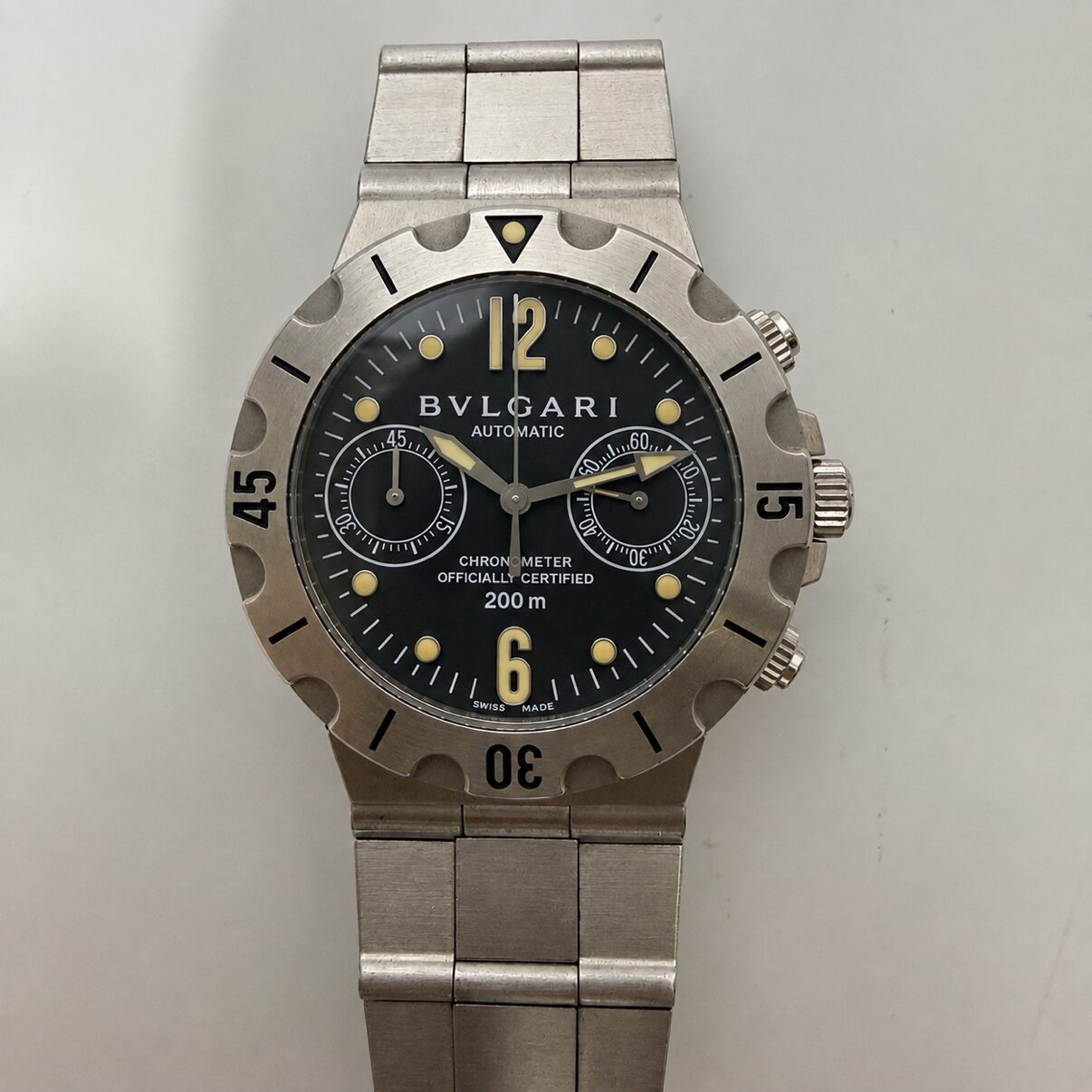 ディアゴノ スクーバ クロノグラフ Ref. SCB38S 買取 心斎橋店