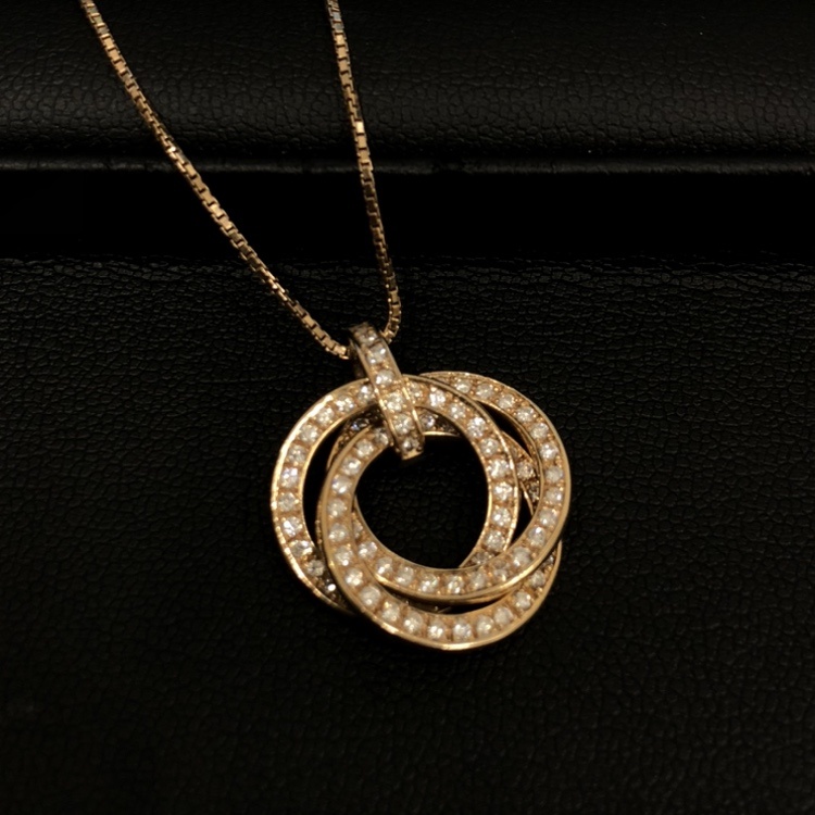 K18 ダイヤモンド ネックレス 1.00ct 京都 四条 買取 ジュエリー 宝石