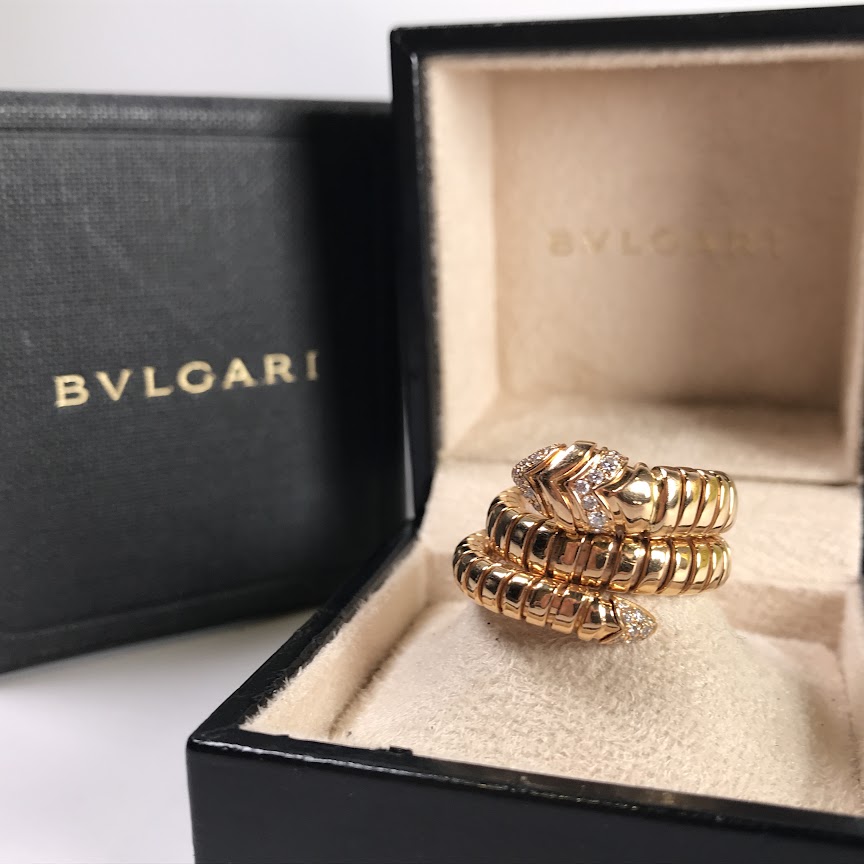 上野御徒町店 BVLGARI ブルガリ トゥボガス ダイヤ ブランド リング ジュエリー